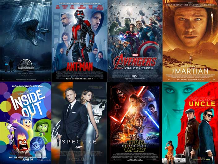 Choose your best movie of 2015 - Trailer List