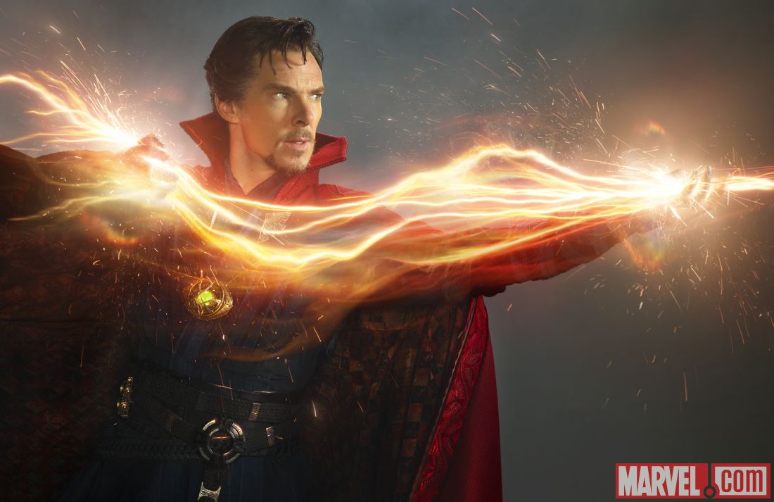 Benedict Cumberbatch in a first-look Marvel’s Dr Strange