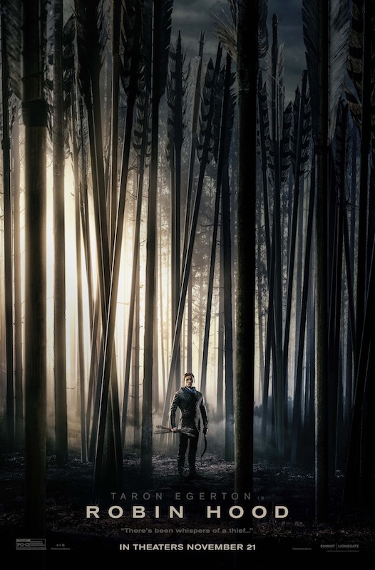 Robin Hood Movie Poster 2018 - Taron Egerton - Jamie Foxx
