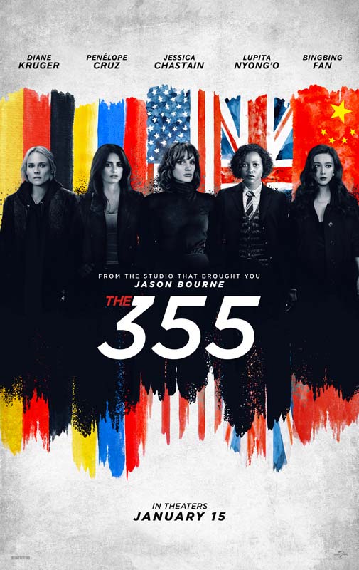 The 355 Poster 2021