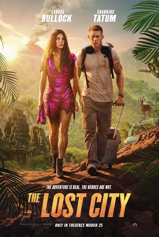 The Lost City Poster 2022